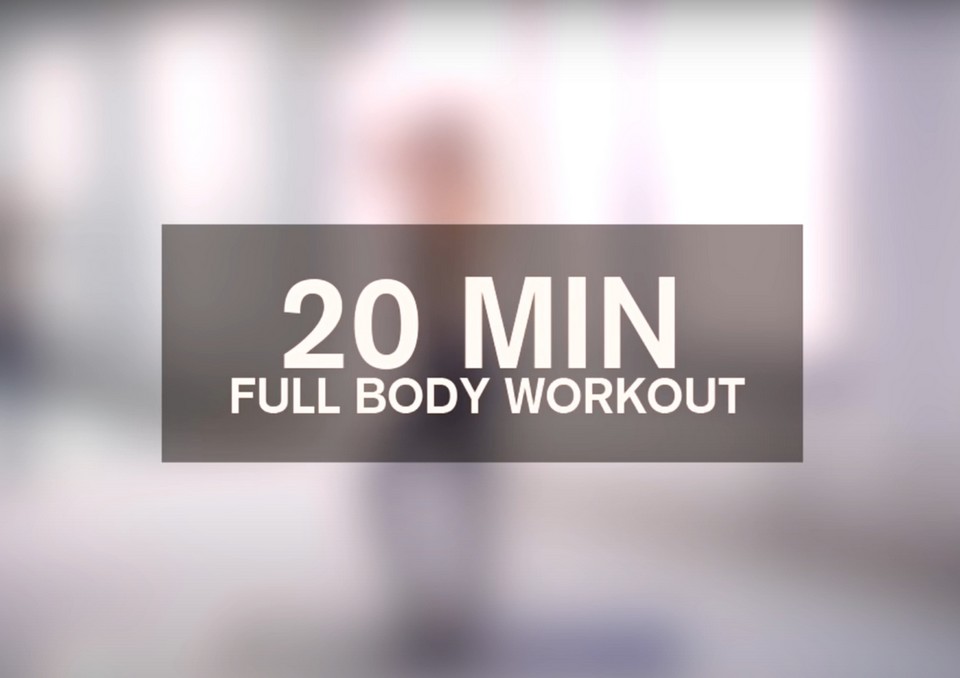 20 MIN FULL BODY WORKOUT // NO EQUIPMENT